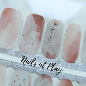 5 for $20 Nail Wraps- Soft Flower